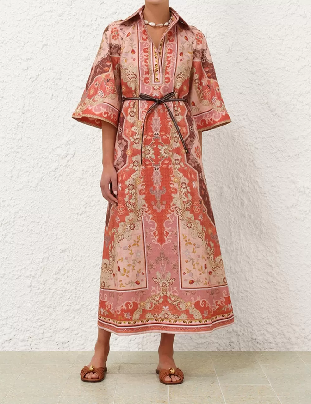 ZIMMERMANN Wylie Tunic Midi Dress