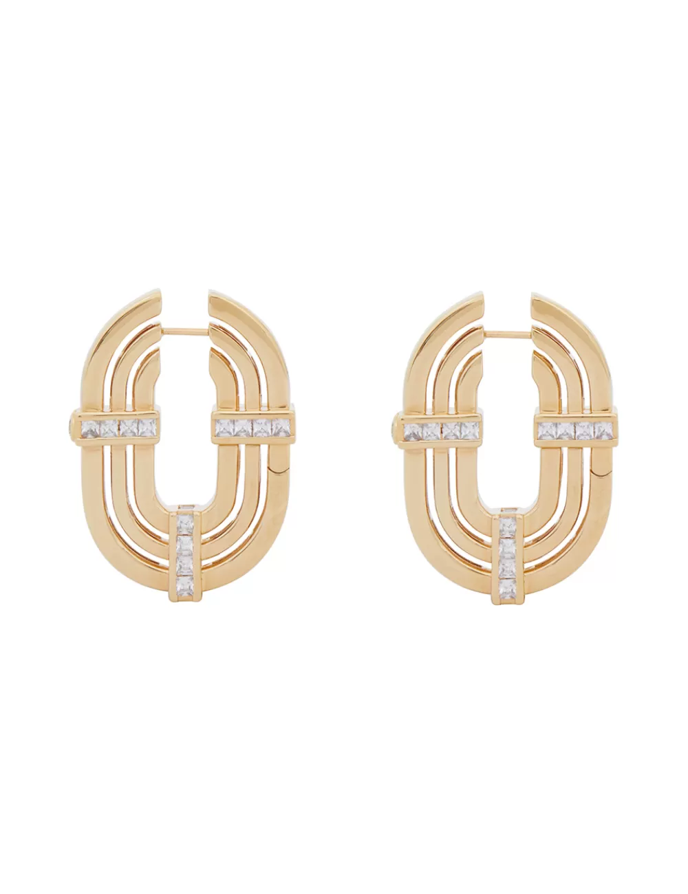 ZIMMERMANN Halo Oval Hoops